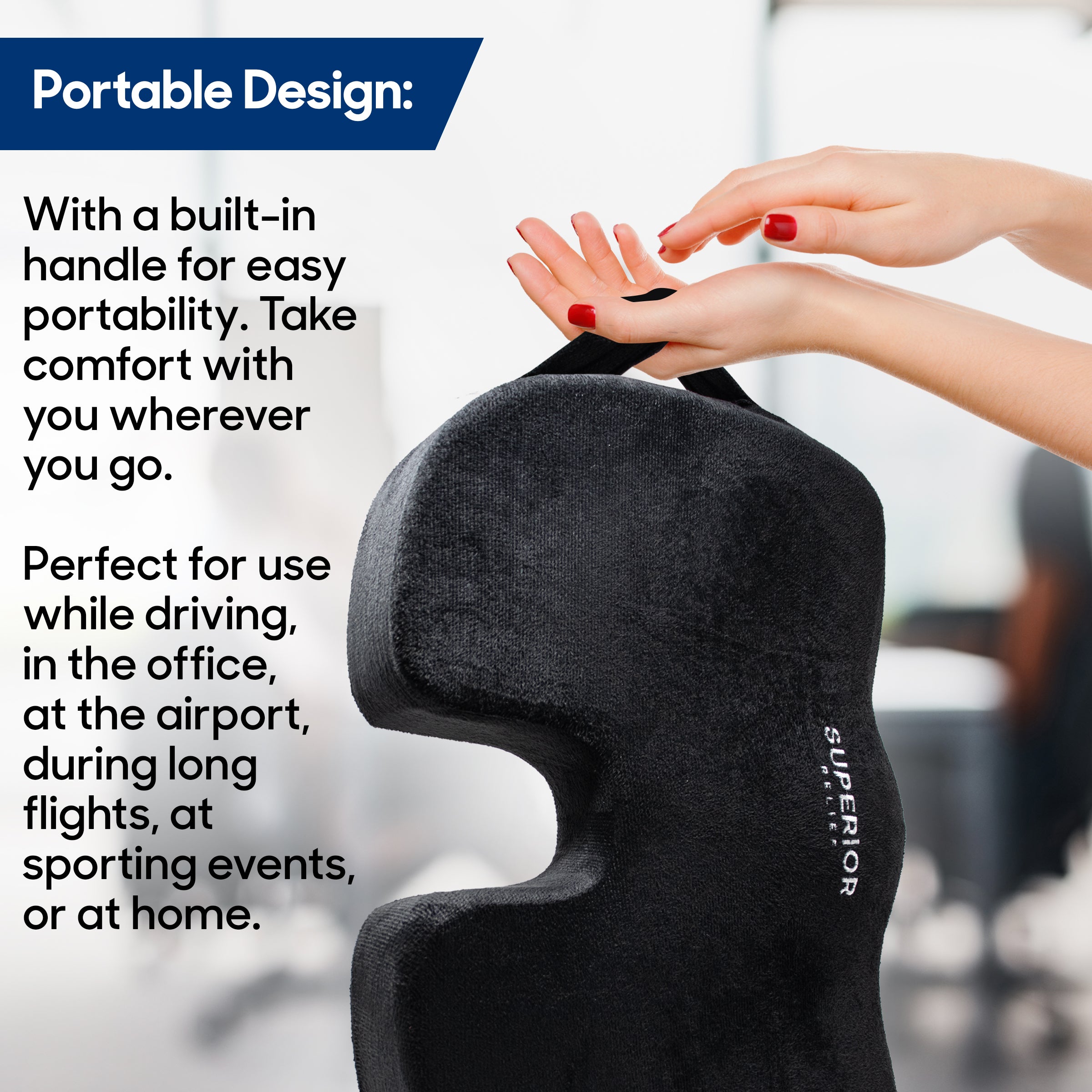 Superior Relief Seat Cushion