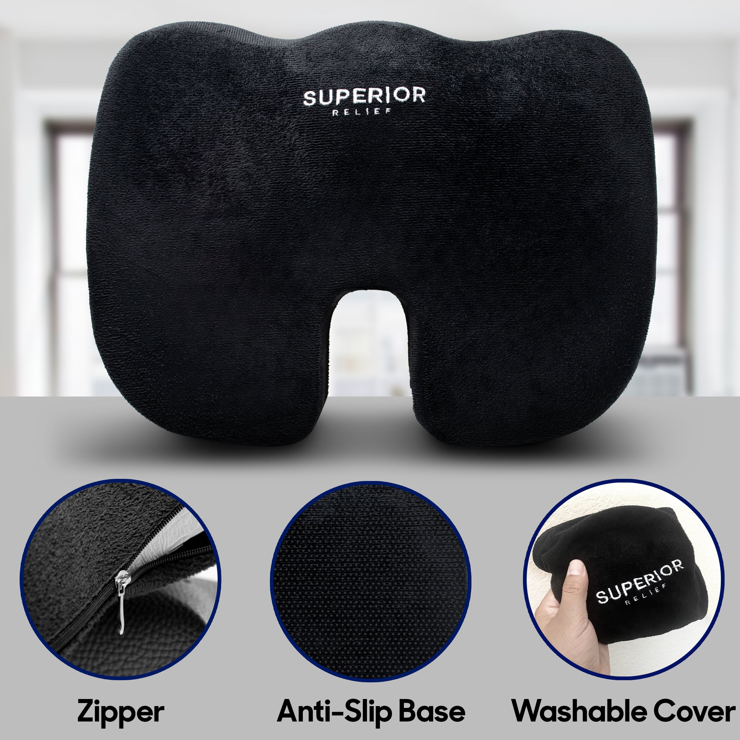 Superior Relief Seat Cushion